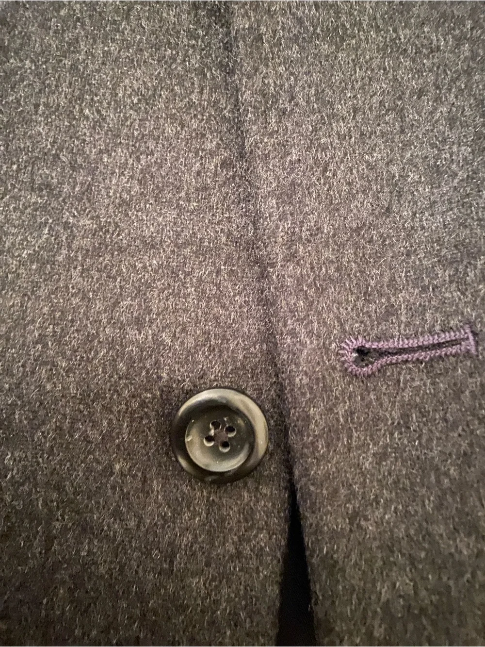 Joseph a banks Men's Dark Charcoal 100% cashmere Blazer 44L
